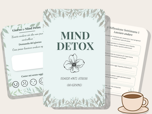 Mind Detox — Diario + eBook (30 Giorni)